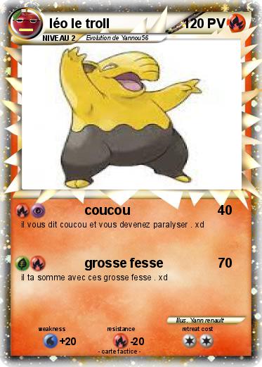 Pokemon léo le troll