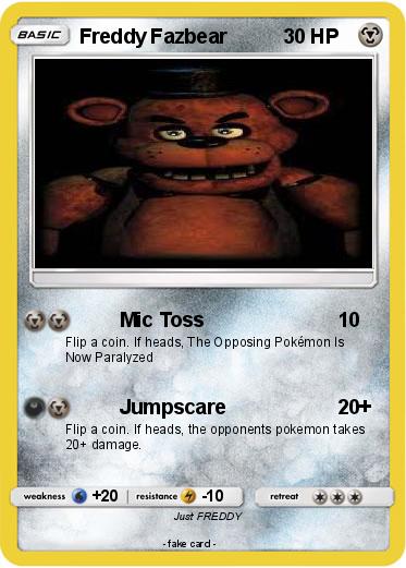 Pokemon Freddy Fazbear