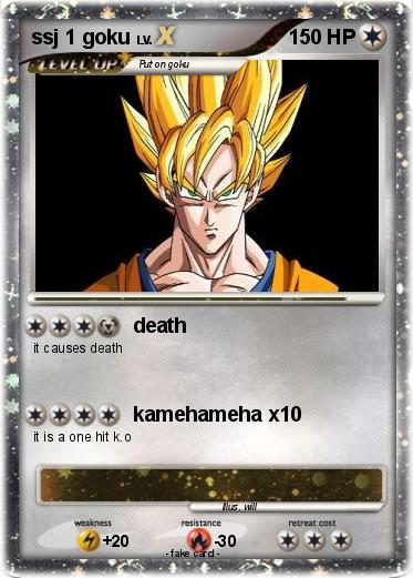 Pokemon ssj 1 goku