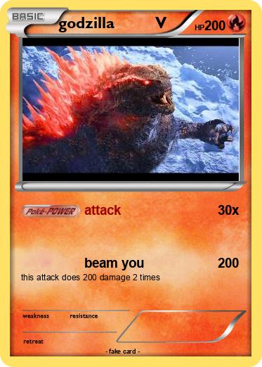 Pokemon godzilla         V