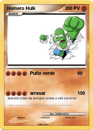 Pokemon Homero Hulk
