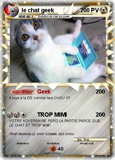 Pokemon le chat geek