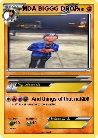 Pokemon DA BIGGG DROP