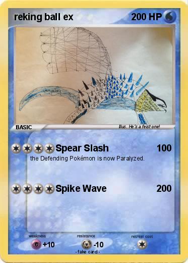 Pokemon reking ball ex
