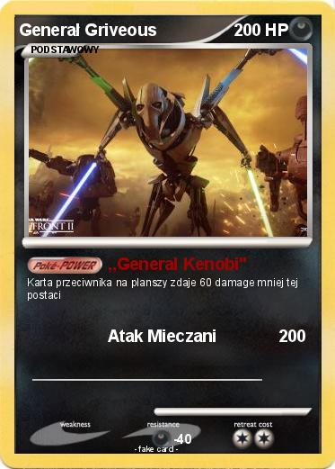 Pokemon Generał Griveous