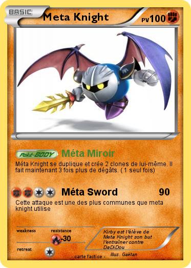 Pokemon Meta Knight