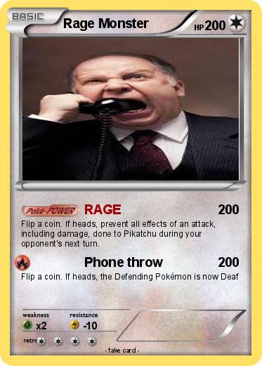 Pokemon Rage Monster