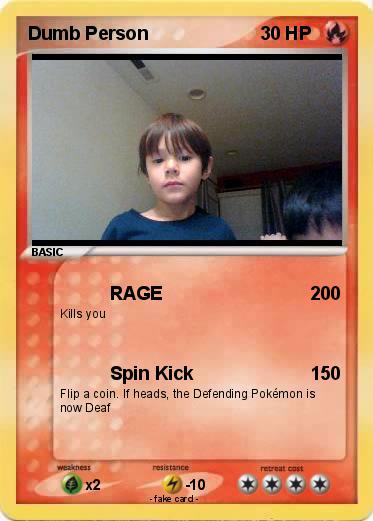 Pokemon Dumb Person
