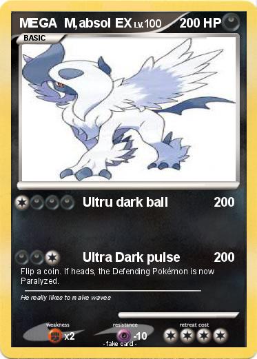 Pokemon MEGA  M,absol EX