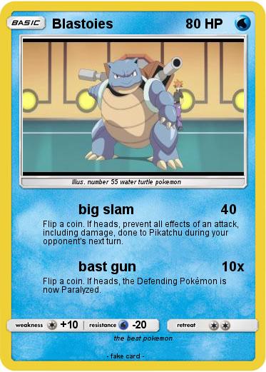 Pokemon Blastoies