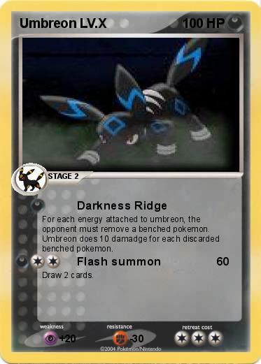 Pokemon Umbreon LV.X