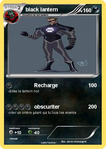 Pokemon black lantern