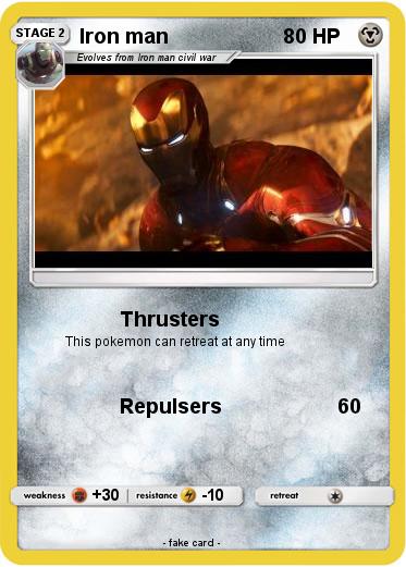 Pokemon Iron man