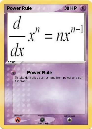Pokemon Power Rule