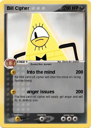 Pokemon Bill Cipher