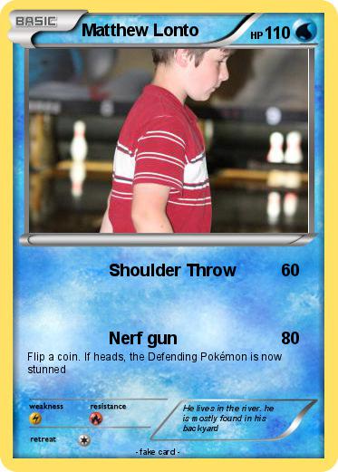 Pokemon Matthew Lonto