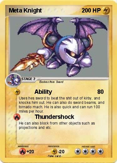 Pokemon Meta Knight