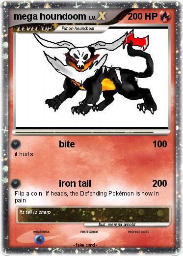 Pokemon mega houndoom