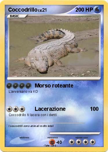 Pokemon Coccodrillo