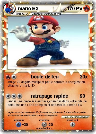 Pokemon mario EX