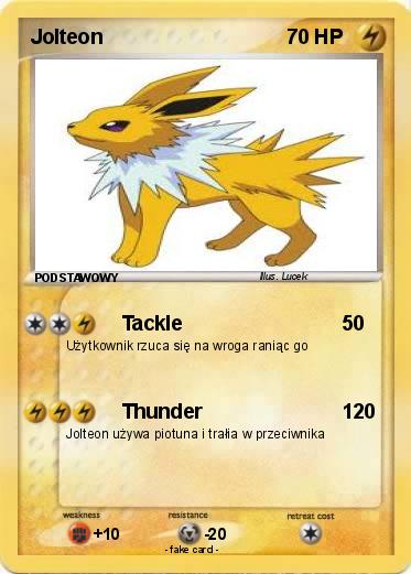 Pokemon Jolteon