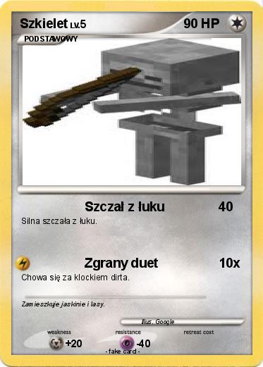Pokemon Szkielet