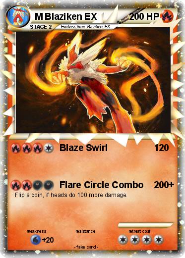 Pokemon M Blaziken EX