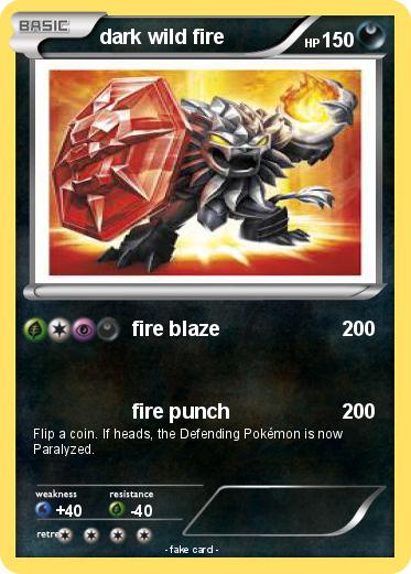 Pokemon dark wild fire