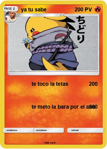 Pokemon ya tu sabe