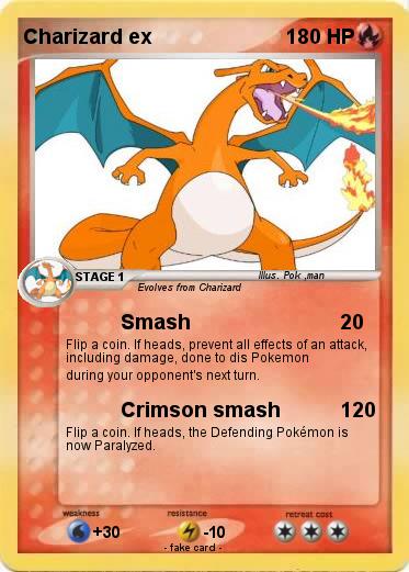Pokemon Charizard ex