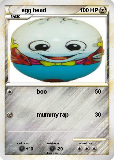 Pokemon egg head