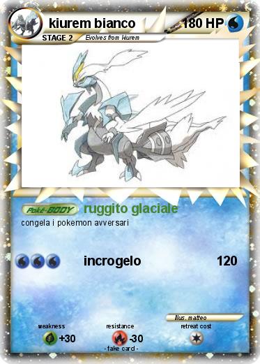 Pokemon kiurem bianco