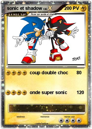 Pokemon sonic et shadow