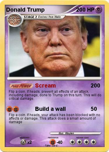 Pokemon Donald Trump