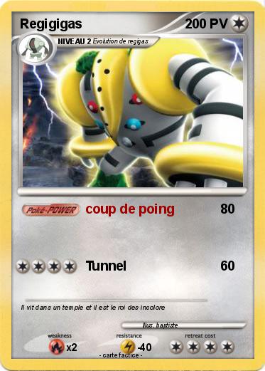 Pokemon Regigigas