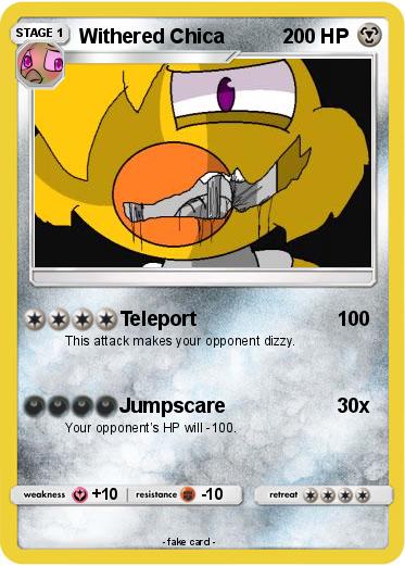 Pokemon Withered Chica