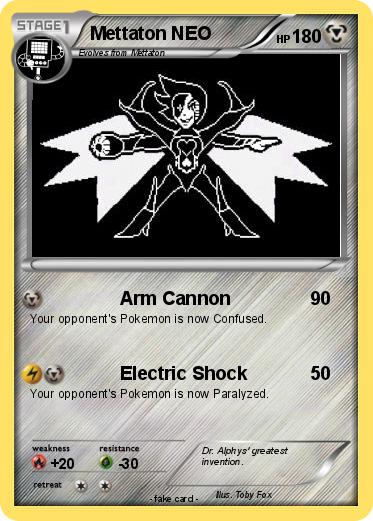 Pokemon Mettaton NEO