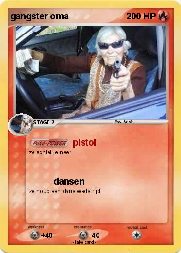 Pokemon gangster oma