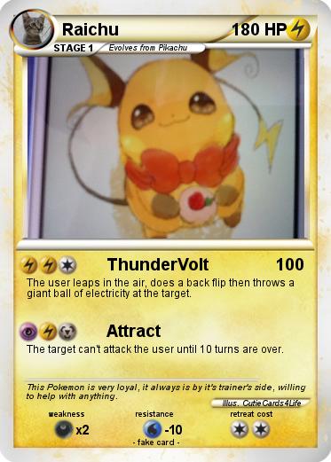 Pokemon Raichu
