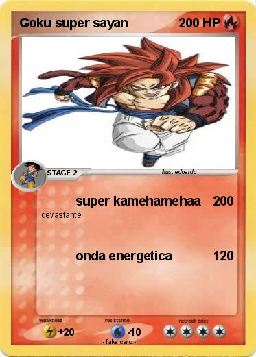 Pokemon Goku super sayan