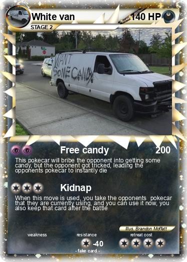Pokemon White van