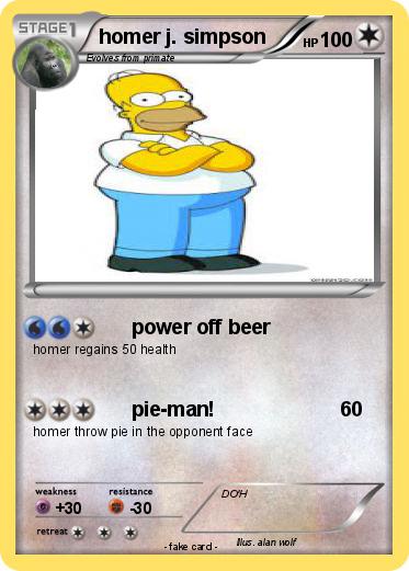 Pokemon homer j. simpson