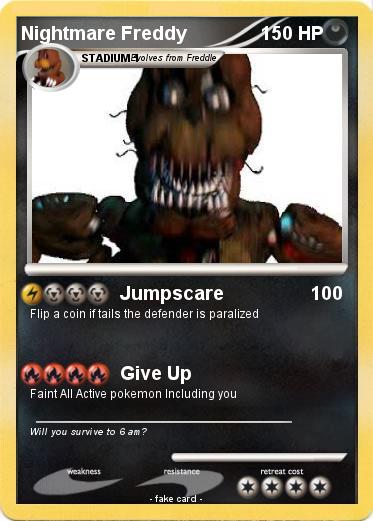 Pokemon Nightmare Freddy