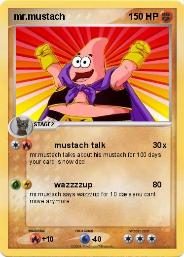 Pokemon mr.mustach