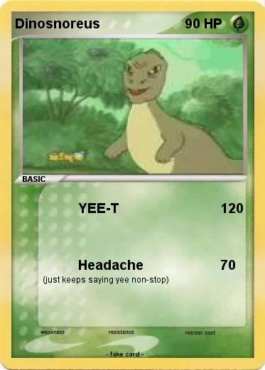 Pokemon Dinosnoreus