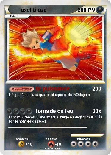 Pokemon axel blaze