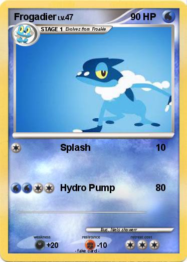 Pokemon Frogadier