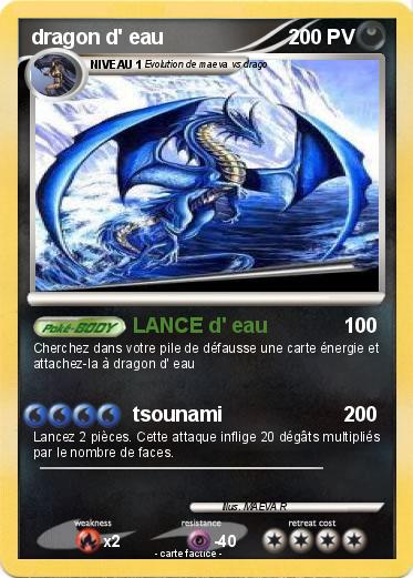 Pokemon dragon d' eau