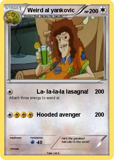 Pokemon Weird al yankovic
