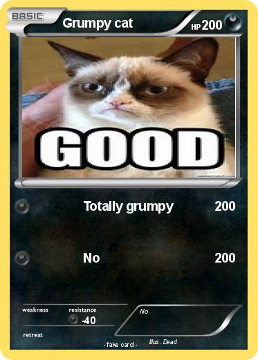 Pokemon Grumpy cat